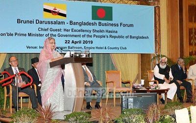 Prime Minister urges Brunei businesses to forge partnership, invest in Bangladesh